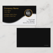 Cartes de visite de protection d'identité fixes (Devant / Derrière)