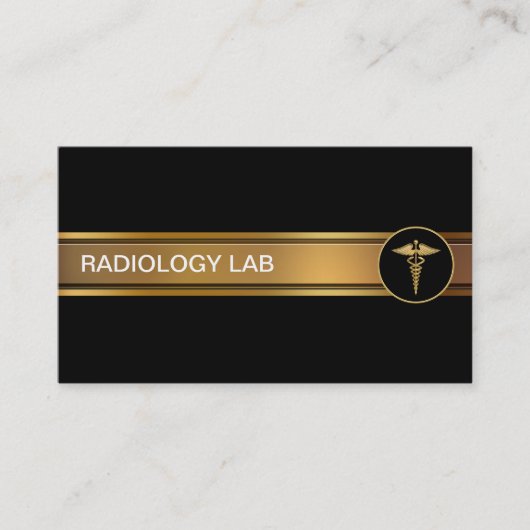 Cartes de visite de radiologie (Devant)