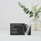 Cartes de visite de radiologie (Debout devant)