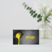 Cartes de visite de raffinerie d'or (Debout devant)