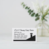 Cartes de visite de ramoneur (Debout devant)