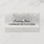 Cartes de visite de rattrapage pour nettoyeur comm (Devant)