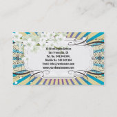 Cartes de visite de rayon de soleil de Kawaii (Dos)