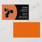 Cartes de visite de recyclage extrêmes (Devant / Derrière)