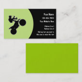 Cartes de visite de recyclage extrêmes (Devant / Derrière)