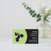 Cartes de visite de recyclage extrêmes (Debout devant)