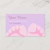 Cartes de visite de Reflexologist (Devant)