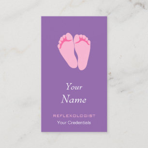 Cartes de visite de Reflexologist