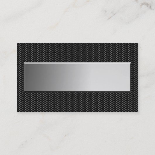 Cartes de visite de regard en métal (Devant)