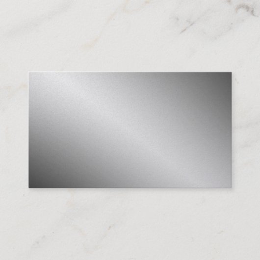 Cartes de visite de regard en métal d'or (Devant)