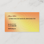 Cartes de visite de Reiki (Dos)