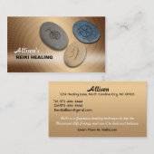 Cartes de visite de Reiki (Devant / Derrière)