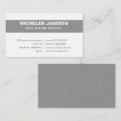 Cartes de visite de relation publique (Devant / Derrière)