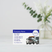 Cartes de visite de remorquage (Debout devant)