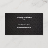 Cartes de visite de remorquage et de remorquage (Dos)