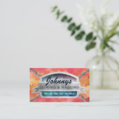 Cartes de visite de remorquage sur mesure (Debout devant)