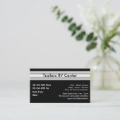 Cartes de visite de remorque RV (Debout devant)
