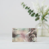 Cartes de visite de remous de musique (Debout devant)