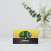 Cartes de visite de Removale de déchets (Debout devant)