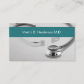 Cartes de visite de rendez-vous au cabinet du méde (Devant)