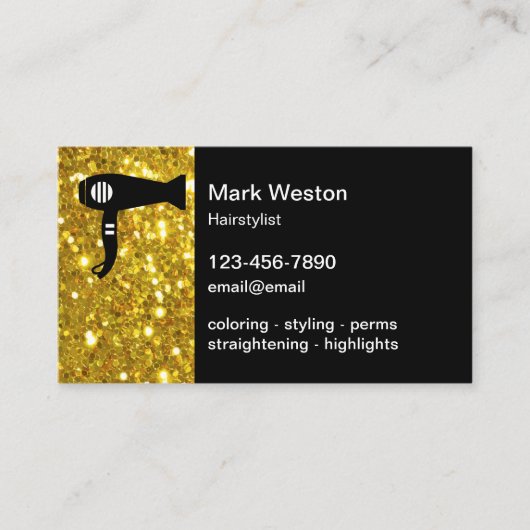 Cartes de visite de rendez-vous de coiffure (Devant)