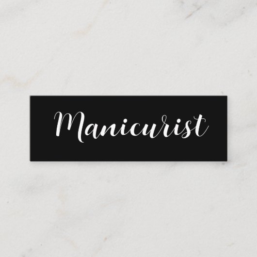 Cartes de visite de rendez-vous maniériste classiq (Devant)