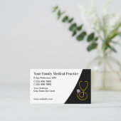 Cartes de visite de rendez-vous Médicale classique (Debout devant)