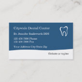 Cartes de visite de rendez-vous pour le bureau des (Devant)