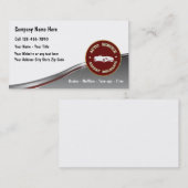 Cartes de visite de réparation automatique (Devant / Derrière)