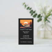 Cartes de visite De Réparation De Camper Et De Rem (Debout devant)