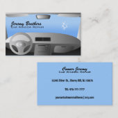 Cartes de visite de réparation de fenêtre de (Devant / Derrière)