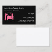 Cartes de visite de réparation de pare-brise de fe (Devant / Derrière)