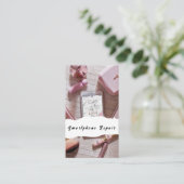 Cartes de visite de réparation de téléphone portab (Debout devant)