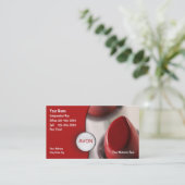 Cartes de visite de représentant de cosmétiques (Debout devant)