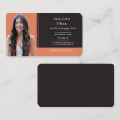 Cartes de visite de responsable de prêt profession (Devant / Derrière)