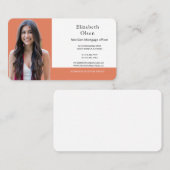 Cartes de visite de responsable de prêt profession (Devant / Derrière)