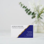 Cartes de visite de ressources humaines (Debout devant)