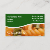 Cartes de visite de restaurant (Devant)