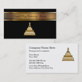 Cartes de visite de restauration (Devant / Derrière)