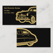 Cartes de visite de restauration automatique (Devant / Derrière)