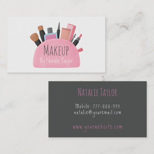 Cartes de visite de restauration de poche de (Devant / Derrière)