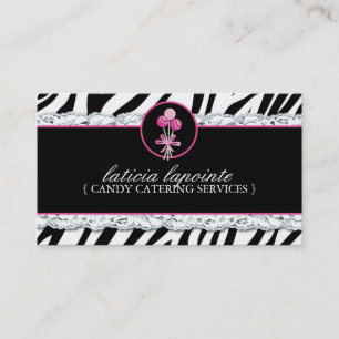 Cartes de visite de restauration de sucrerie