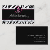 Cartes de visite de restauration de sucrerie (Devant / Derrière)