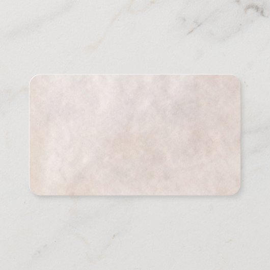 Cartes de visite de restauration sur mesure (Dos)