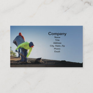 Cartes de visite de Roofing Company