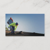 Cartes de visite de Roofing Company (Dos)