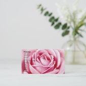 Cartes de visite de rose de rose (Debout devant)