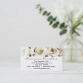 Cartes de visite de Roses blanches (Debout devant)
