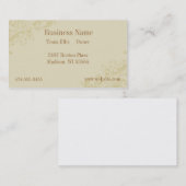 Cartes de visite de rouleau de parchemin (Devant / Derrière)