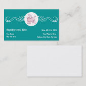 Cartes de visite de salon d'animal familier (Devant / Derrière)